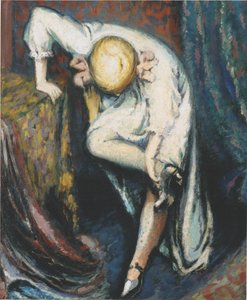 Girl Putting on her Shoes by Aksel Waldemar Johannessen